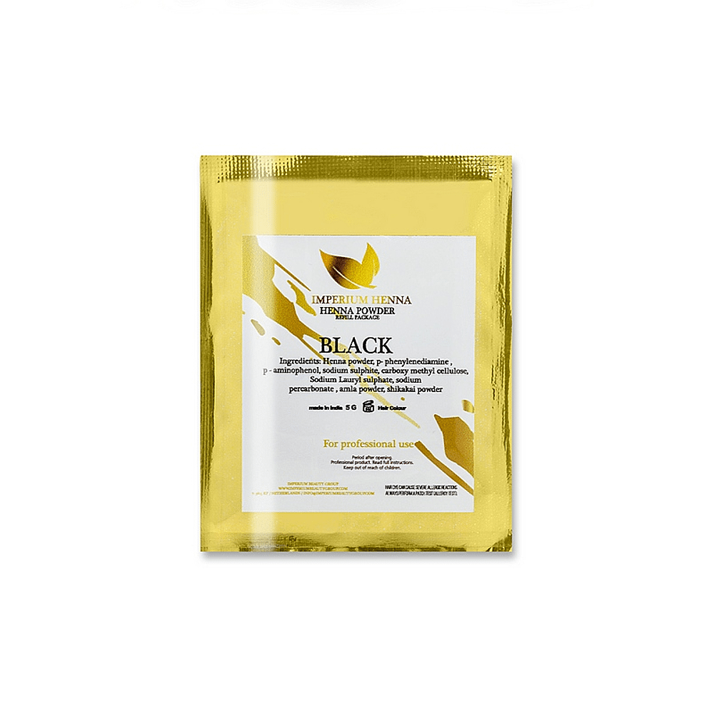 IMPERIUM HENNA Henna Powder Refill Package Black